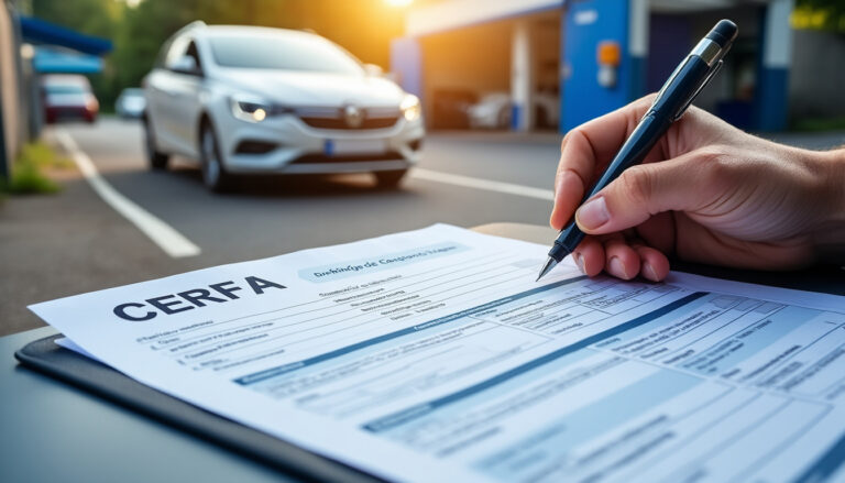 Déclaration de cession d’un véhicule avec le formulaire CERFA