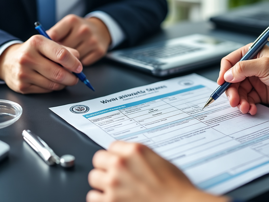 Certificat d'immatriculation français sur une table