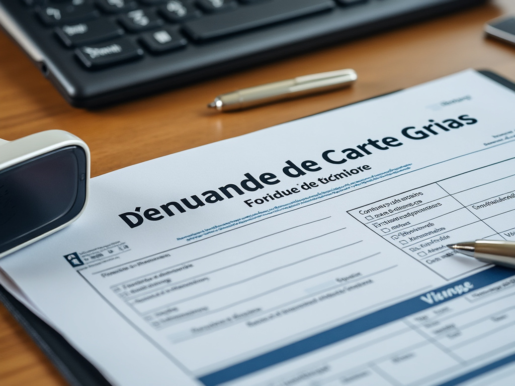 Documents nécessaires pour faire une carte grise