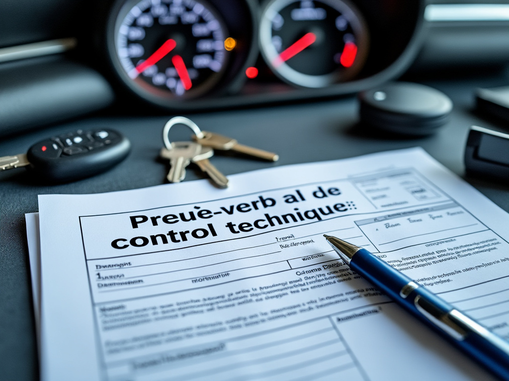 Document contrôle technique à jour