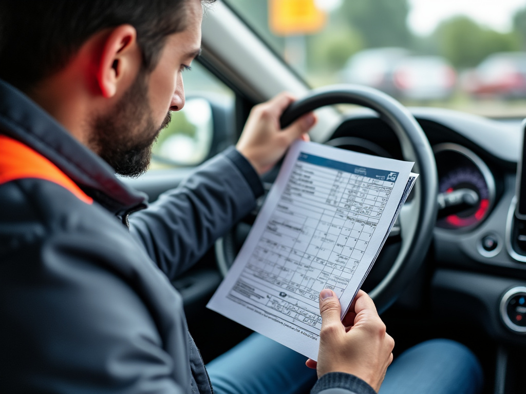 Vérification carte grise et contrôle technique