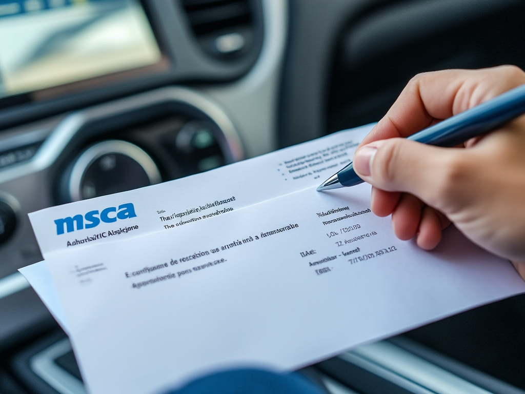 Enveloppe recommandée prête à être envoyée