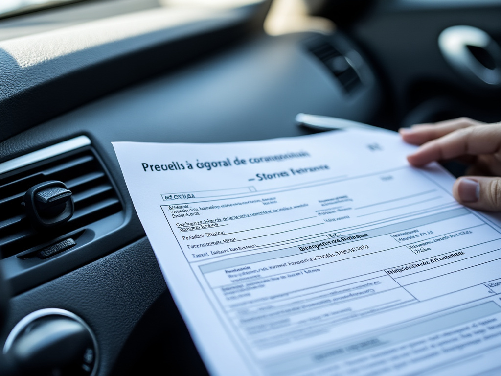 Procès-verbal de contrôle technique avec dates visibles