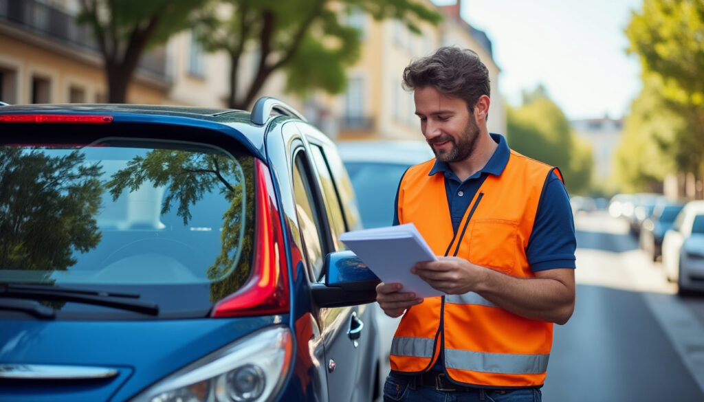 Voiture d'occasion pas chère en vente avec documents de contrôle
