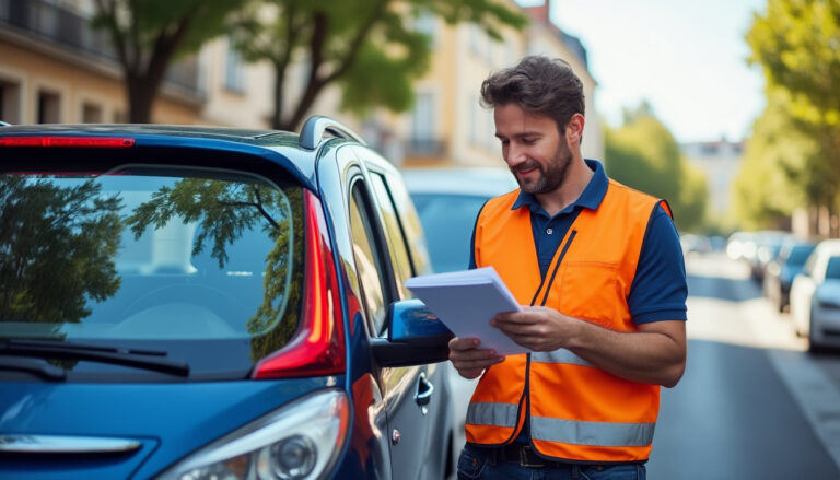Voiture d'occasion pas chère en vente avec documents de contrôle