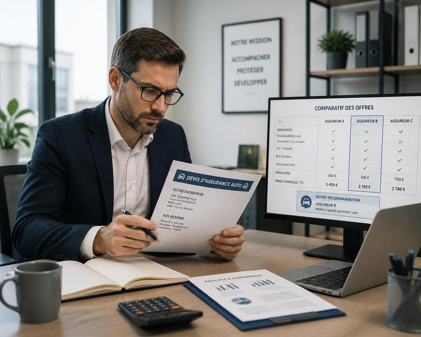 découvrez comment choisir l'assurance auto professionnelle idéale pour sécuriser votre activité et protéger vos véhicules en toute confiance.
