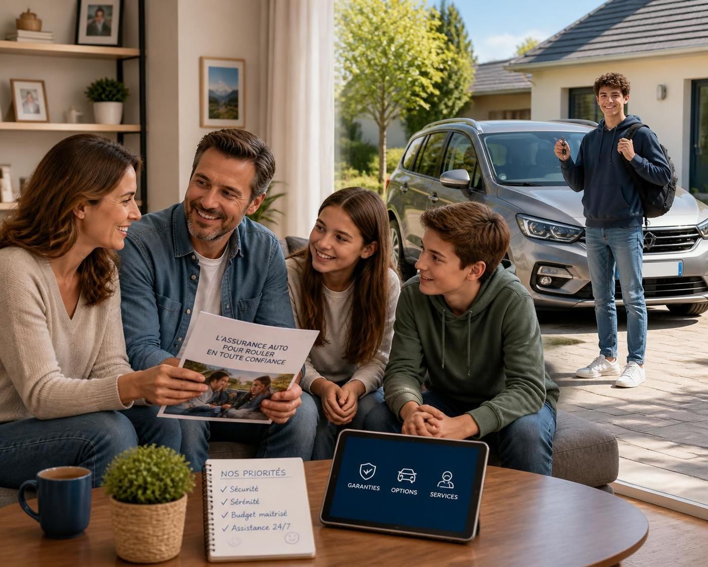 découvrez tout ce qu'il faut savoir en 2026 pour assurer un jeune conducteur sur l'assurance des parents, les conditions, avantages et démarches essentielles.