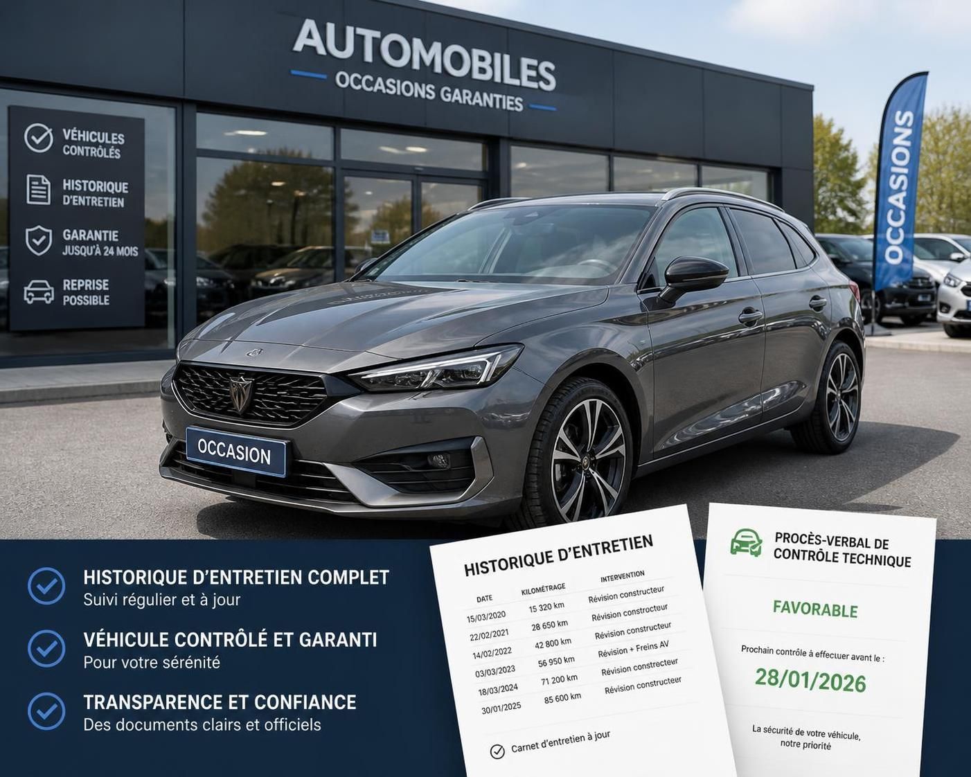 découvrez nos conseils pratiques pour choisir une voiture d'occasion fiable en 2026 et éviter les pièges lors de votre achat.