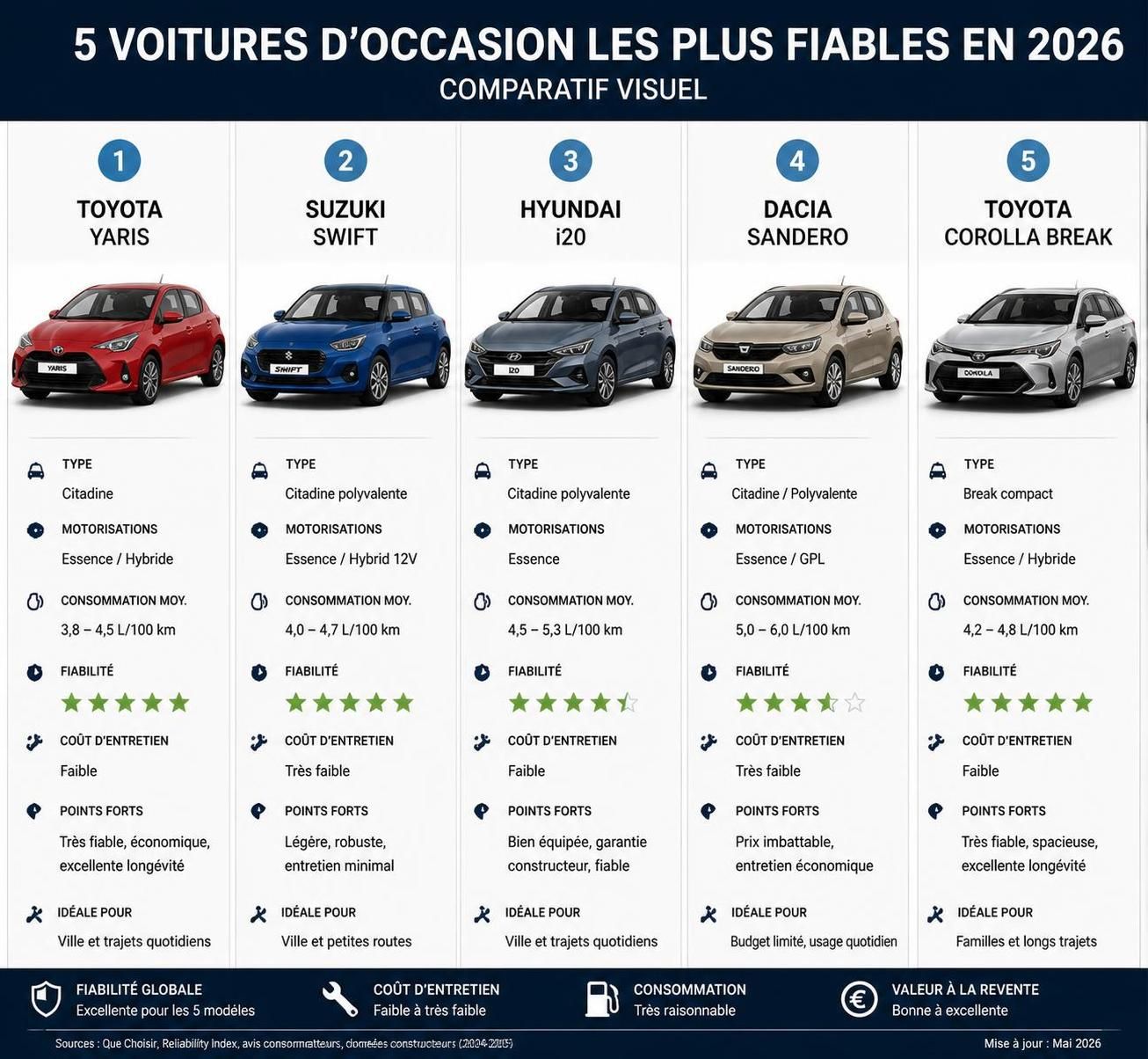 découvrez nos conseils pratiques pour choisir une voiture d'occasion fiable en 2026 et éviter les mauvaises surprises lors de votre achat.