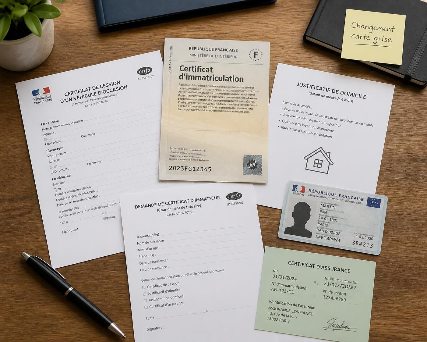 découvrez comment effectuer facilement et rapidement un changement de titulaire de carte grise en ligne grâce à notre guide étape par étape.