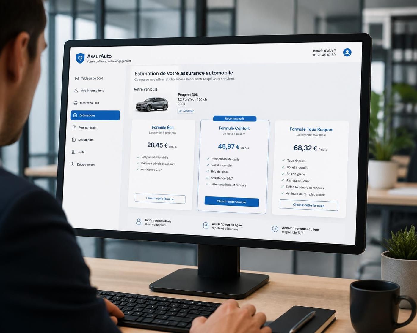 découvrez comment utiliser un estimateur d'assurance auto pour comparer les offres et payer moins cher votre assurance voiture facilement et rapidement.