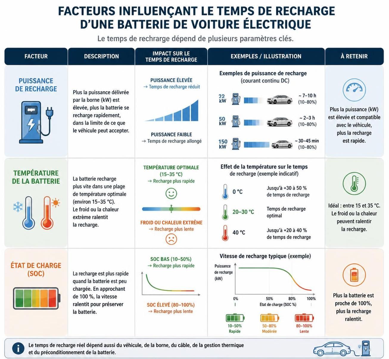 découvrez quel est le temps de chargement optimal pour la batterie d'une voiture électrique afin d'assurer performance et longévité.