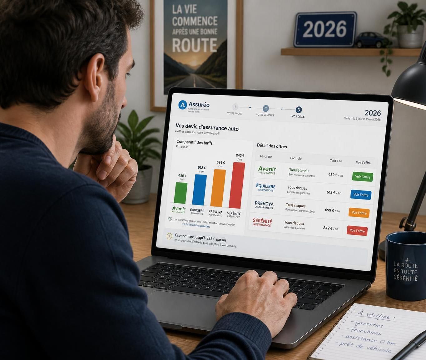 découvrez les tarifs estimés de l'assurance auto en 2026 et obtenez des conseils pour choisir la meilleure couverture au meilleur prix.