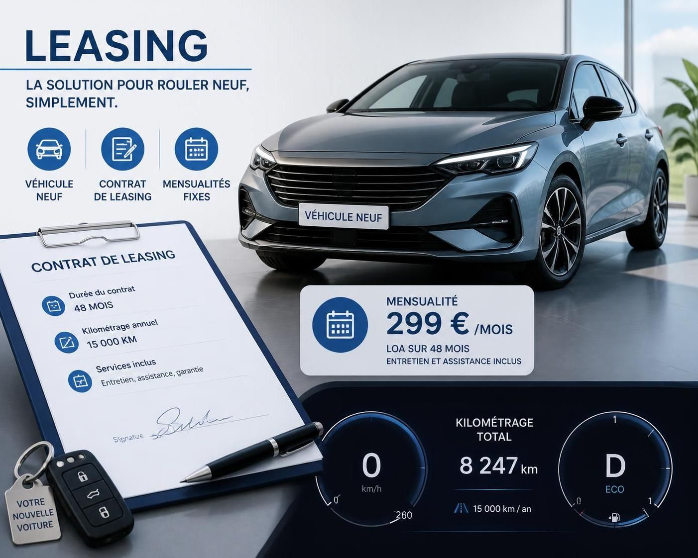 découvrez ce qu'est le leasing voiture, ses avantages et son fonctionnement pour bien choisir votre solution de mobilité.
