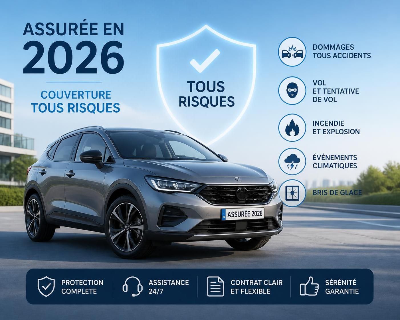 découvrez le prix moyen d'une assurance voiture tous risques en 2026 et obtenez des conseils pour choisir la meilleure couverture adaptée à vos besoins.