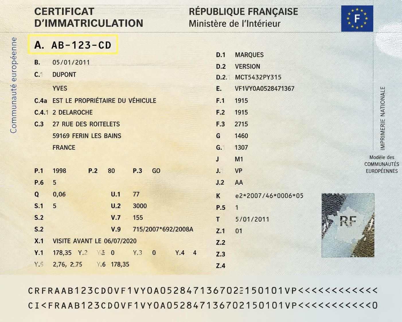 découvrez tout ce qu'il faut savoir sur le numéro de carte grise, son rôle essentiel dans l'identification de votre véhicule et son importance pour vos démarches administratives.