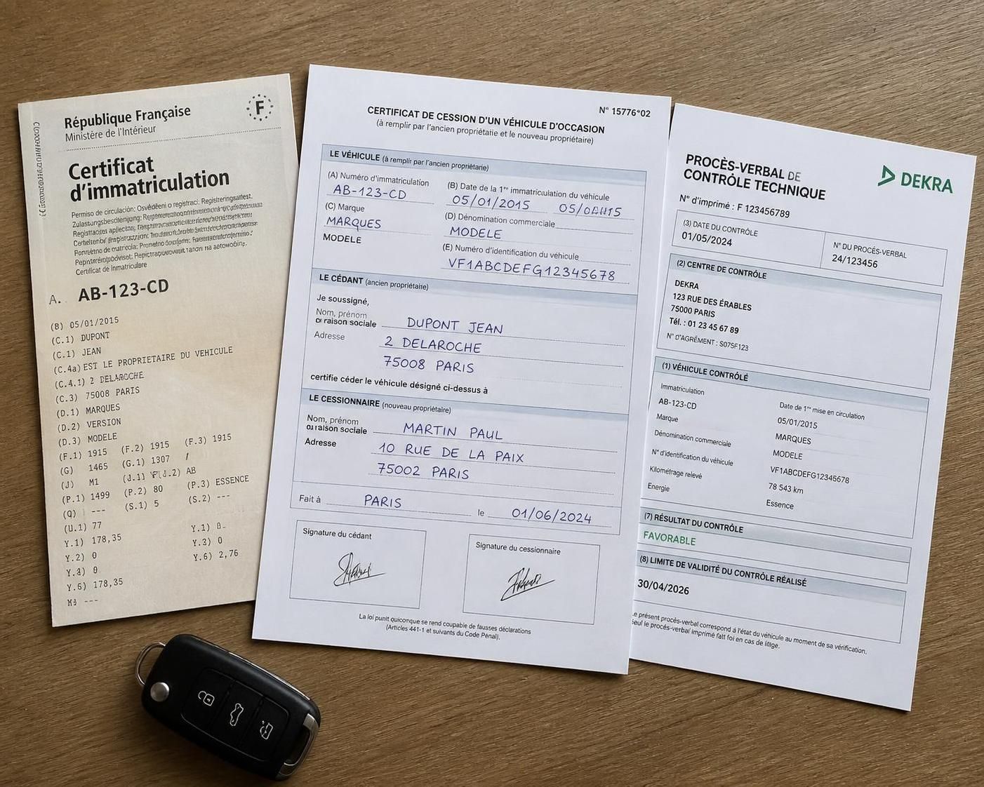 découvrez quels documents préparer pour vendre votre voiture à un particulier et apprenez comment les utiliser efficacement pour une transaction sécurisée et conforme.