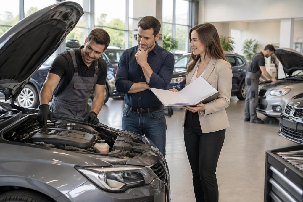 découvrez comment choisir un garage fiable pour acheter une voiture d’occasion : vérifiez sa réputation, les garanties, l’historique du véhicule et les avis clients.